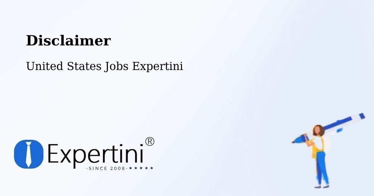 Disclaimer – Nahunta - United States Jobs Expertini